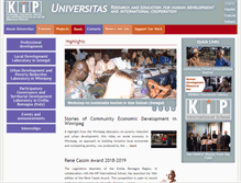 Tablet Screenshot of kipuniversitas.org